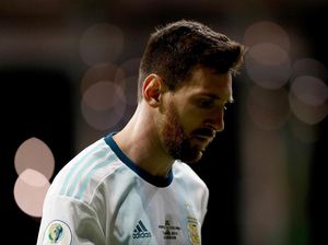 Jumpa Pers 40 Menit Lionel Messi Usai Argentina Tumbang