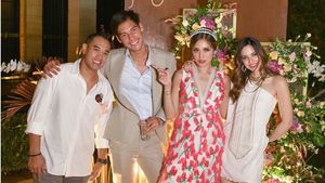 Gaya Nia Ramadhani di Pesta Tunangan Jedar Dinyinyirin Netizen Terlalu Seksi