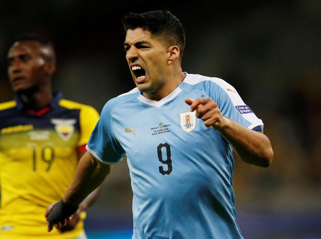 Ketajaman Cavani dan Suarez Legakan Tabarez Ketajaman Cavani dan Suarez Legakan Tabarez