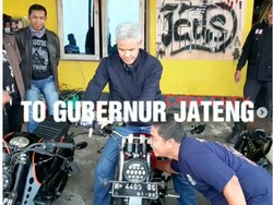 Ganjar Pranowo Beli Motor Custom Juga, Lebih Murah dari Punya Jokowi