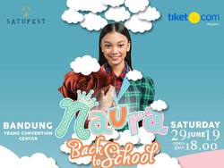 Sambut Momen Back To School, Naura Gelar Konser di Bandung