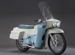 Motor Klasik dengan Engkol Sepeda, Harganya Wow! Rp 300 Jutaan