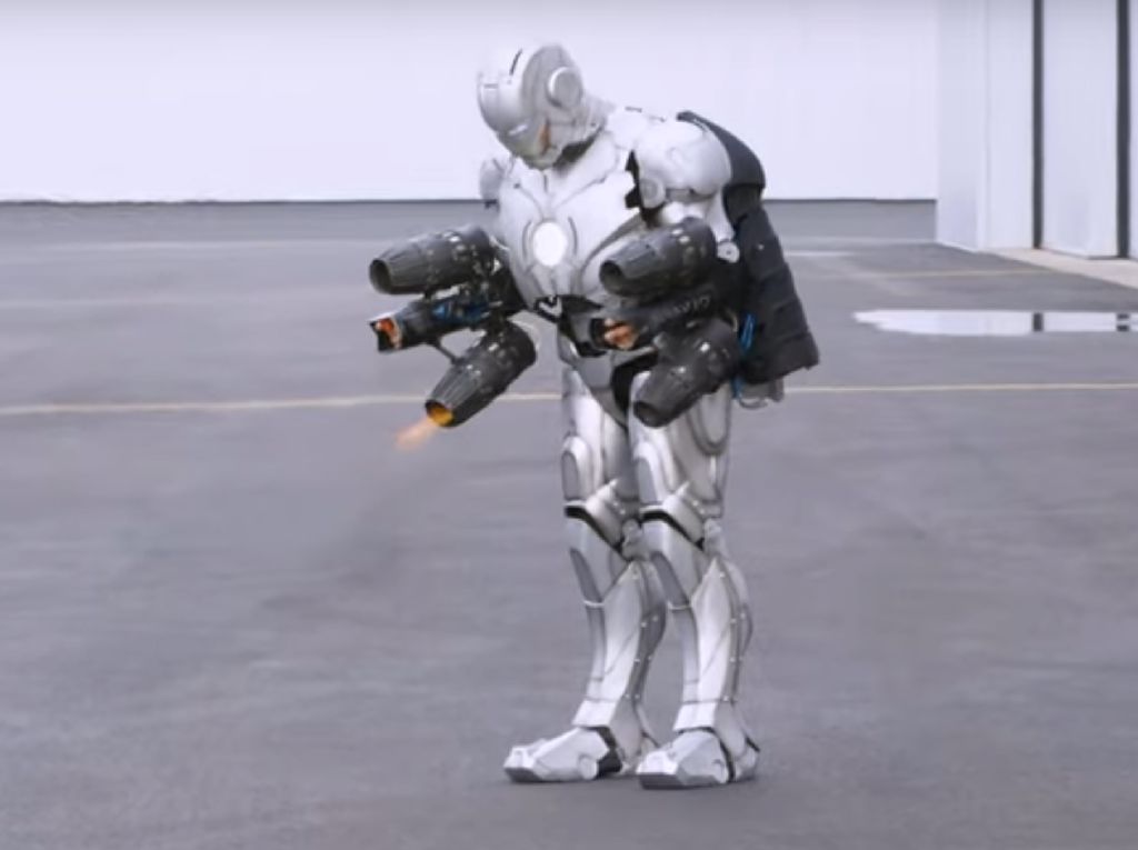 Bisa Terbang! Armor Mark II Iron Man Dibuat Nyata Bisa Terbang! Armor Mark II Iron Man Dibuat Nyata