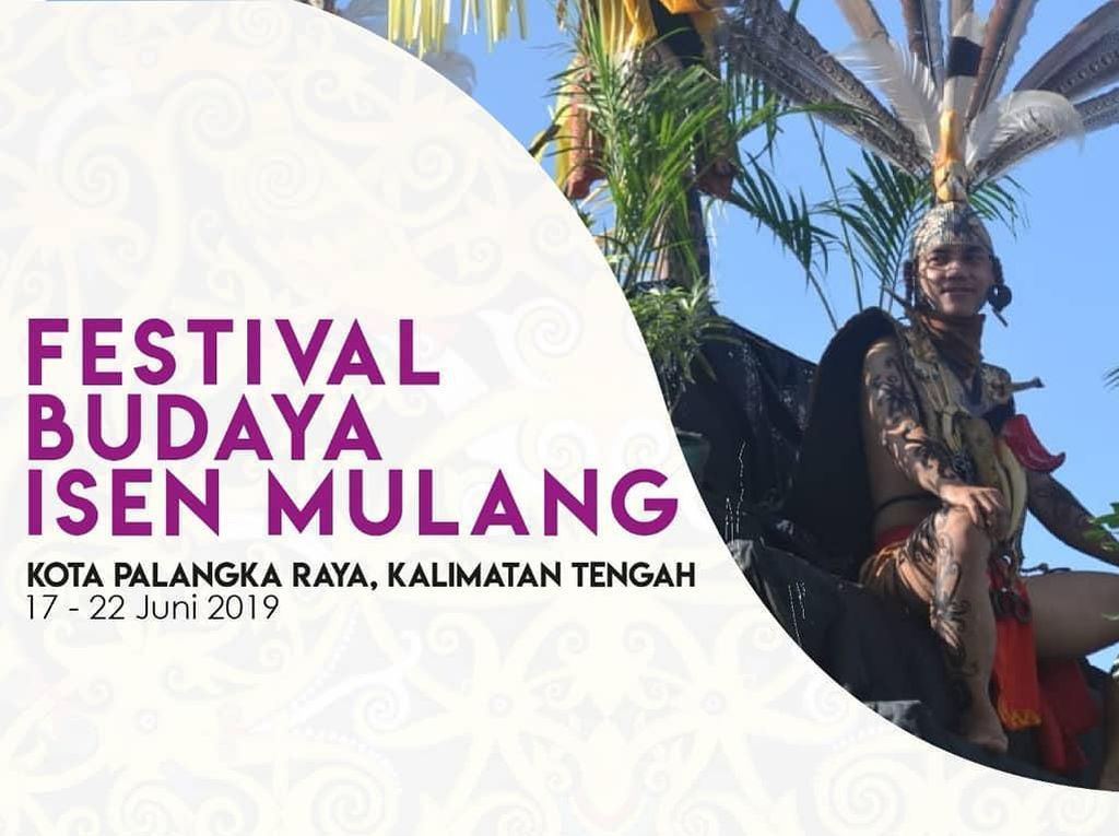Festival Isen Mulang 2019 Tampilkan Warna Budaya Suku Dayak