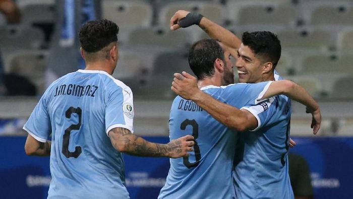 Timnas Uruguay pede bersaing dengan Brasil dan Argentina di Copa America 2019 (Edgard Garrido/REUTERS) Timnas Uruguay pede bersaing dengan Brasil dan Argentina di Copa America 2019 (Edgard Garrido/REUTERS)