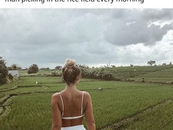 Foto Berbikini di Bali, Selebgram Terpaksa Pensiun Sosmed