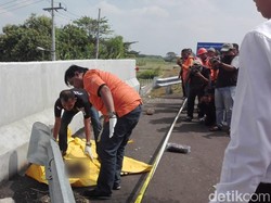 Polisi Duga Potongan Kaki di Tol Kertosono-Nganjuk Milik Korban Kecelakaan