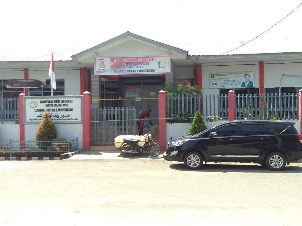 Overkapasitas Jadi Sebab Napi di Rutan Lhoksukon Aceh Ricuh dan Kabur Overkapasitas Jadi Sebab Napi di Rutan Lhoksukon Aceh Ricuh dan Kabur