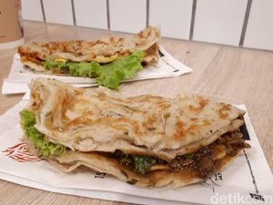 Liang Sandwich Bar: Nyam! Renyahnya Scallion Sandwich dengan Chicken Bolognese