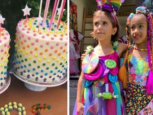 Meriah! Kim dan Kourtney Kompak Rayakan Pesta Anaknya dengan Tema Candy Land Meriah! Kim dan Kourtney Kompak Rayakan Pesta Anaknya dengan Tema Candy Land