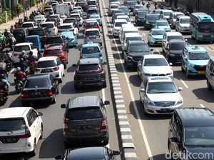 Imbas Sidang di MK, Beberapa Jalan Ibu Kota Macet Imbas Sidang di MK, Beberapa Jalan Ibu Kota Macet