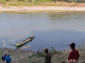 Berenang Seberangi Sungai Bengawan Solo, Warga Blora Hilang