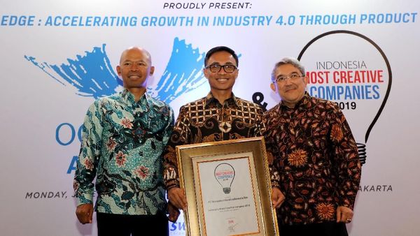 Telkom Didapuk Sebagai Perusahaan Kreatif dan Inovatif