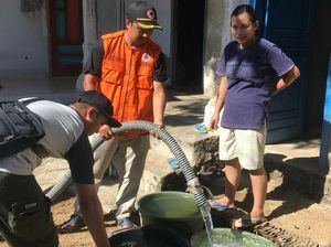 4 Desa di Trenggalek Kekeringan, Bantuan Air Bersih Mulai Disalurkan