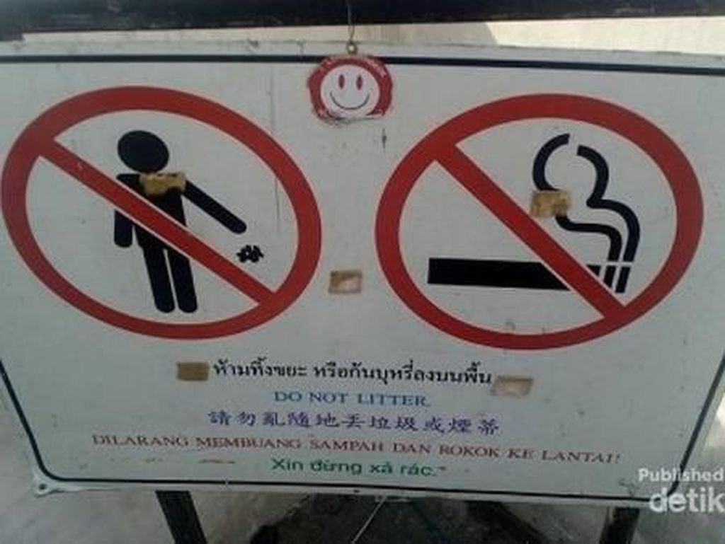 Ada Aturan Berbahasa Indonesia di Destinasi Wisata Wat Arun Thailand