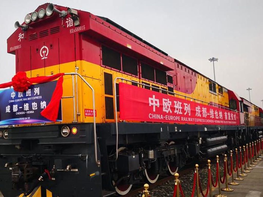 Jalur Sutra Baru China ke Eropa Berakhir di Duisburg Jerman Jalur Sutra Baru China ke Eropa Berakhir di Duisburg Jerman