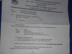 Heboh di Malang, Siswa Diancam Tak Naik Kelas Jika Ortu Tak Ambil Rapor