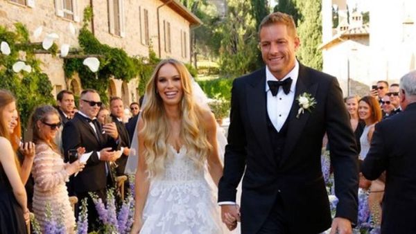 Mengintip Pernikahan Mewah Petenis Cantik yang Dipersunting Juara NBA