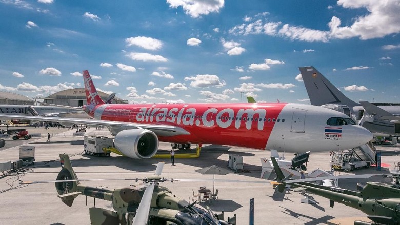 Ilustrasi pesawat AirAsia (AirAsia) Ilustrasi pesawat AirAsia (AirAsia)