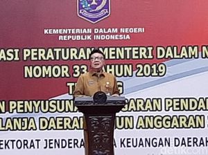 Buka Sosialisasi Penyusunan APBD 2020, Mendagri Ingatkan Pengawasan KPK