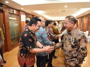 Darmin Gelar Halalbihalal Sepulang dari Eropa