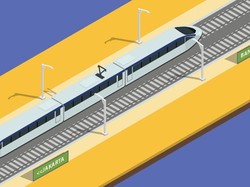 Kereta Apa Pesawat? Bisa Ngebut Sampai 999 Km/Jam, Harganya Rp 266 T!