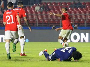 Hasil Copa America: Chile Hajar Jepang 4-0