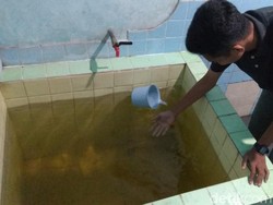 Awas, Air PDAM di Lamongan Berwarna Seperti Seduhan Teh