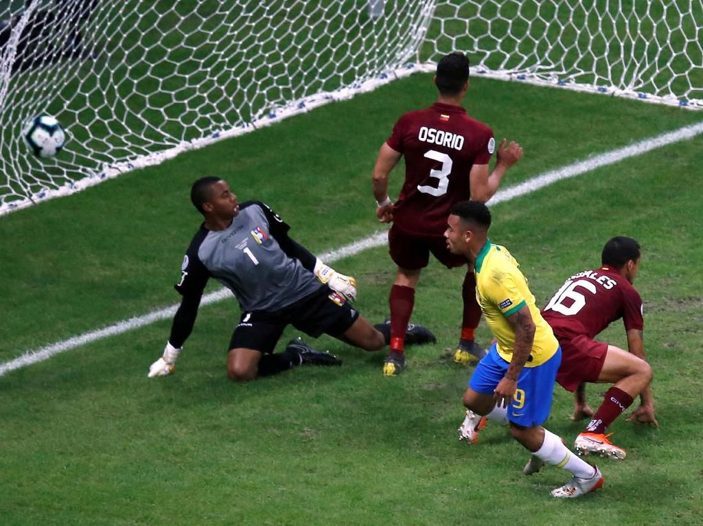 Hasil Copa America: Dua Gol Dianulir VAR, Brasil Diimbangi Venezuela 0-0 Hasil Copa America: Dua Gol Dianulir VAR, Brasil Diimbangi Venezuela 0-0