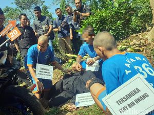 3 Sekawan Habisi Nyawa Pria Bertato Bandel Gegara Knalpot Bising