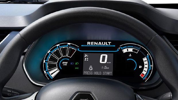 Panel intrument Renault Triber.