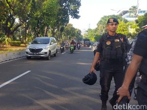Jelang Sidang Sengketa Pilpres ke-3, Jl Depan MK Arah Thamrin Dibuka