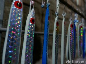 Umpan Pancing Berbahan Timah dari Banyuwangi Tembus Pasar Mancanegara