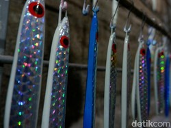 Umpan Pancing Berbahan Timah dari Banyuwangi Tembus Pasar Mancanegara