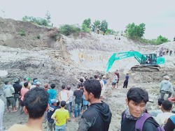 Tambang Ilegal di Bangka Tengah Longsor, 3 Orang Tewas