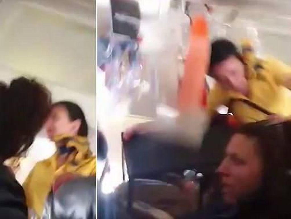 Pesawat Alami Turbulensi Parah, Pramugari Terlempar ke Langit-langit Kabin Pesawat Alami Turbulensi Parah, Pramugari Terlempar ke Langit-langit Kabin