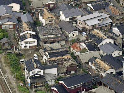 Begini Dampak Kerusakan Gempa M 6,7 di Jepang