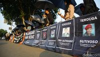 Potret Aksi Kamisan ke-589