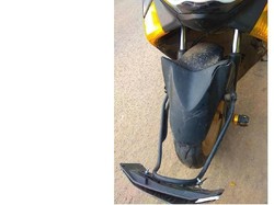 Jangan Asal Pasang Pelat Nomor di Depan Spatbor Motor Matik