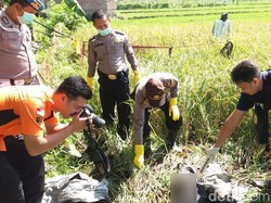Sesosok Mayat Laki-laki Penuh Luka Ditemukan di Persawahan Banyuwangi