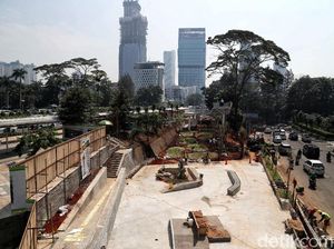 Penampakan Terkini Pembangunan Spot Budaya Dukuh Atas Penampakan Terkini Pembangunan Spot Budaya Dukuh Atas