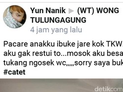Viral, Akun Facebook Ini Hina TKW di Grup Wong Tulungagung