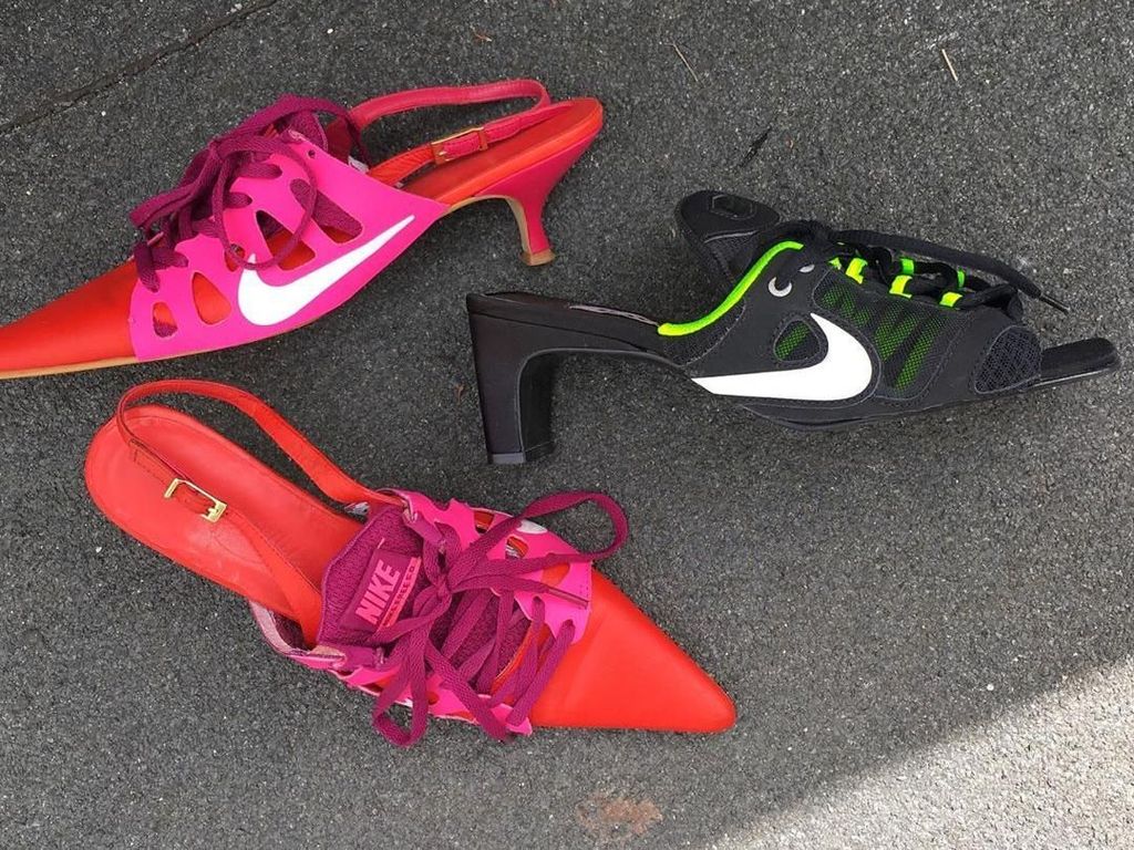 Sneakers Nike Didaur Ulang Jadi Heels, Yay or Nay? Sneakers Nike Didaur Ulang Jadi Heels, Yay or Nay?
