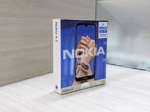 Unboxing Nokia 4.2, Ponsel Android One Harga Rp 2 Jutaan