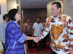 Sri Mulyani Bertemu Bamsoet Cs Bahas Anggaran DPR