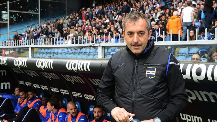 Marco Giampaolo, pelatih baru AC Milan, punya statistik kurang oke selama kariernya (Paolo Rattini/Getty Images) Marco Giampaolo, pelatih baru AC Milan, punya statistik kurang oke selama kariernya (Paolo Rattini/Getty Images)