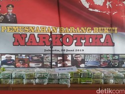 Bareskrim Polri Musnahkan 137 Kg Sabu Hasil Operasi Poseidon
