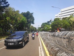 Sidang MK Dimulai, Jalan Medan Merdeka Barat Tetap Dibuka