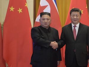 Pertama Kali, Presiden China Xi Jinping Kunjungi Korea Utara