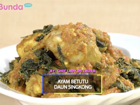  Resep  Ayam  Betutu Daun  Singkong  Aroma Rempahnya Menggoda